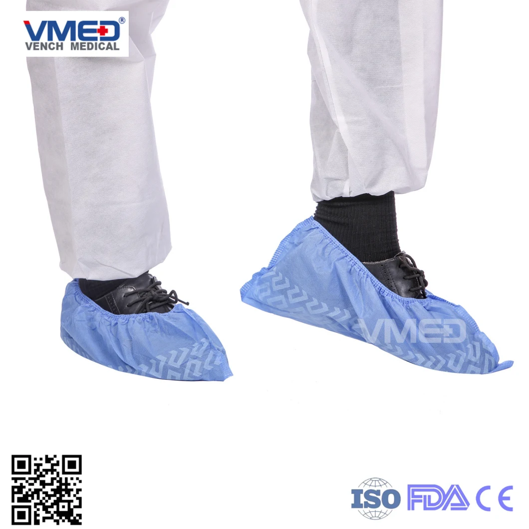 Disposable Shoe Cover, Non-Skid Shoe Cover, Non-Woven Shoe Cover, Medical Shoe Cover, Medical Non Skid Shoe Cover