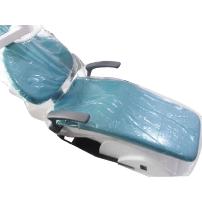 Capa dental descartável à prova d'água de plástico mangas completas para cadeiras