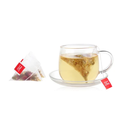 Saquinho de chá perfumado Orgânico Dieta saudável Fibra dietética Saquinho de chá